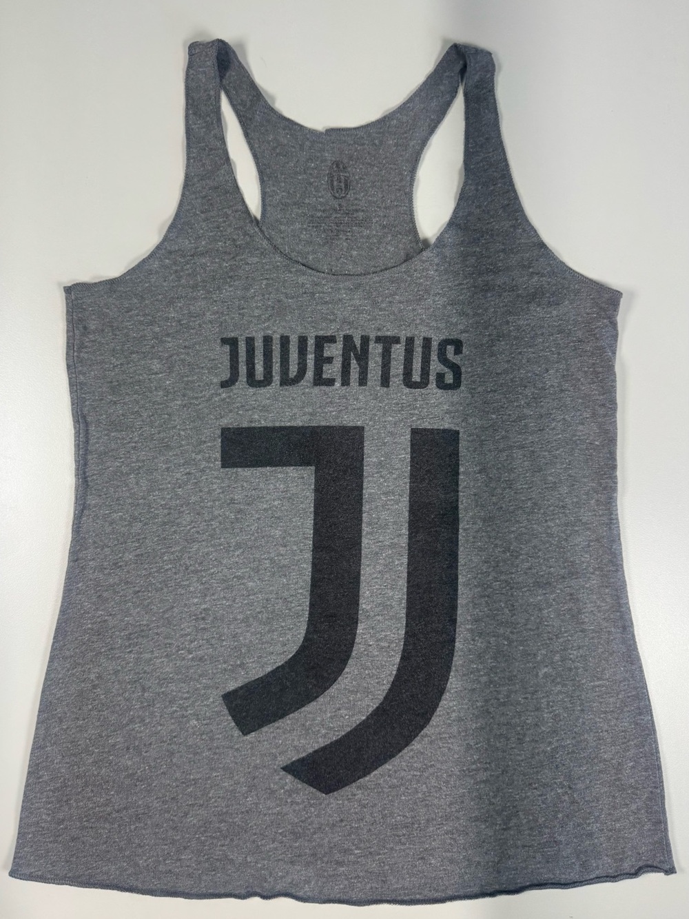 Women's Gray Racerback Tank Top